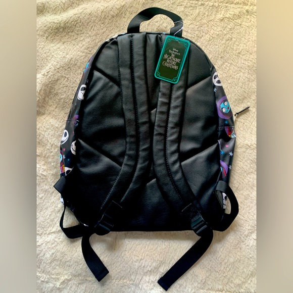 DISNEY TIM BURTON'S THE NIGHTMARE BEFORE CHRISTMAS JACK & SALLY LARGE BACKPACK - Picture 2 of 2
